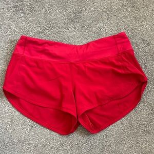 Lululemon Speed Up Shorts 2.5” | Size 4 | Red